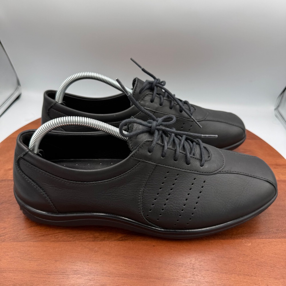 SAS‎ Matteo Mens Black Leather Comfort Walking Shoes Size 10M G0302641 USA Made